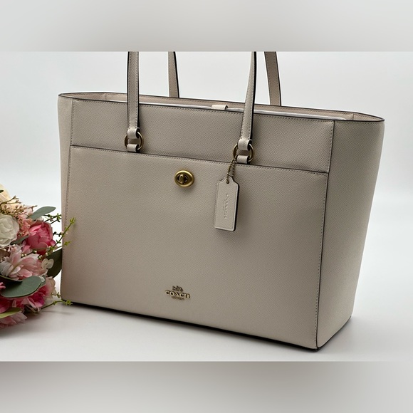 Coach Large Chalk Business Tote - Picture 4 of 15